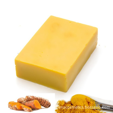 100% vegan whitening anti-aging handmade turmeric soap